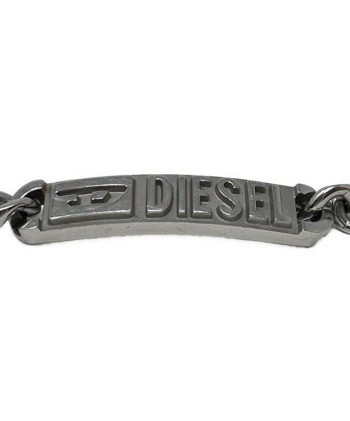 DIESEL（ディーゼル）DIESEL (ディーゼル) チェーンブレスレッド シルバーカラー サイズ:実寸サイズにてご確認ください。の古着・服飾アイテム