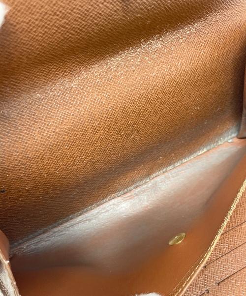 LOUIS VUITTON（ルイ ヴィトン）LOUIS VUITTON (ルイ ヴィトン) 3つ折り財布 モノグラム ポルトトレゾール ブラウン サイズ:実寸サイズにてご確認ください。の古着・服飾アイテム
