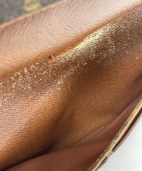 LOUIS VUITTON（ルイ ヴィトン）LOUIS VUITTON (ルイ ヴィトン) 3つ折り財布 モノグラム ポルトトレゾール ブラウン サイズ:実寸サイズにてご確認ください。の古着・服飾アイテム