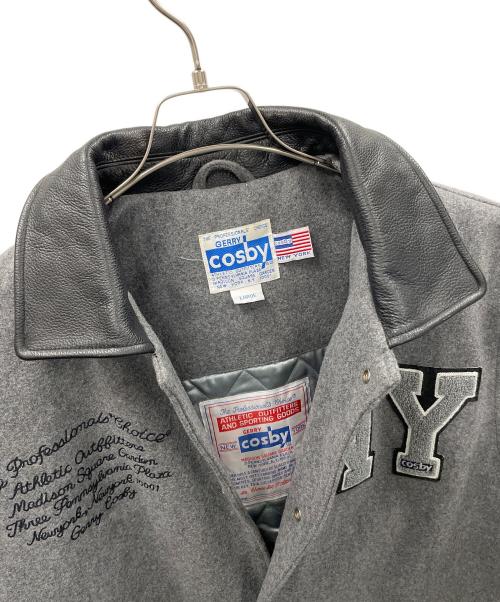 GERRY COSBY（ジェリー コスビー）GERRY COSBY (ジェリー コスビー) スタジャン グレー サイズ:LARGEの古着・服飾アイテム