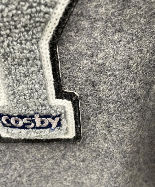 GERRY COSBY（ジェリー コスビー）GERRY COSBY (ジェリー コスビー) スタジャン グレー サイズ:LARGEの古着・服飾アイテム