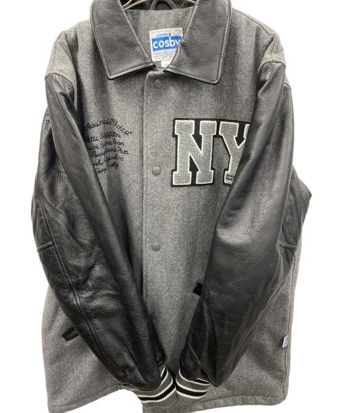 GERRY COSBY（ジェリー コスビー）GERRY COSBY (ジェリー コスビー) スタジャン グレー サイズ:LARGEの古着・服飾アイテム