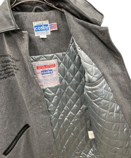 GERRY COSBY（ジェリー コスビー）GERRY COSBY (ジェリー コスビー) スタジャン グレー サイズ:LARGEの古着・服飾アイテム