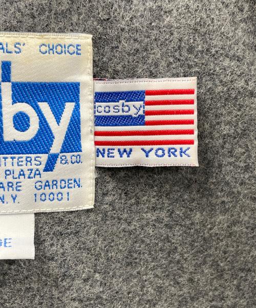 GERRY COSBY（ジェリー コスビー）GERRY COSBY (ジェリー コスビー) スタジャン グレー サイズ:LARGEの古着・服飾アイテム