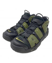 NIKE（ナイキ）の古着「ローカットスニーカー AIR MORE UPTEMPO '96（エアモアアップテンポ '96 ）」｜ブラック×オリーブ