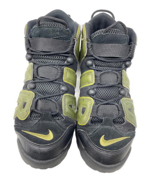 NIKE（ナイキ）NIKE (ナイキ) ローカットスニーカー AIR MORE UPTEMPO '96（エアモアアップテンポ '96 ） ブラック×オリーブ サイズ:27.5cmの古着・服飾アイテム