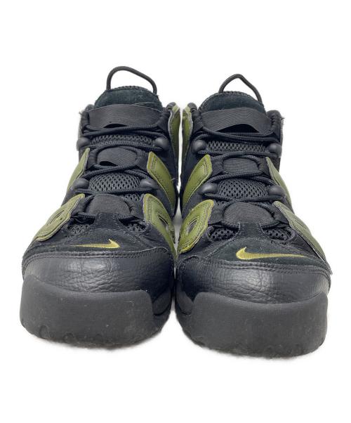 NIKE（ナイキ）NIKE (ナイキ) ローカットスニーカー AIR MORE UPTEMPO '96（エアモアアップテンポ '96 ） ブラック×オリーブ サイズ:27.5cmの古着・服飾アイテム