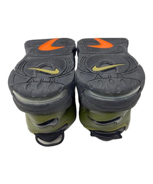 NIKE（ナイキ）NIKE (ナイキ) ローカットスニーカー AIR MORE UPTEMPO '96（エアモアアップテンポ '96 ） ブラック×オリーブ サイズ:27.5cmの古着・服飾アイテム