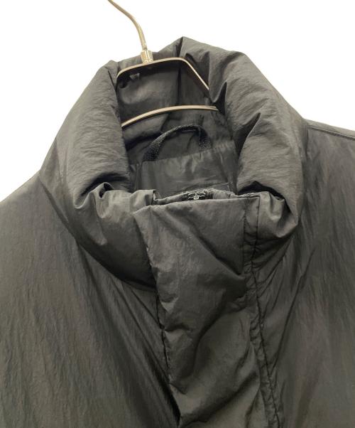 WYM LIDNM（ウィム バイ リドム）WYM LIDNM (ウィム バイ リドム) 中綿ジャケット WATER-REPELLENT NYLON66（ウォーターリペレント ナイロン66） ブラック サイズ:Mの古着・服飾アイテム