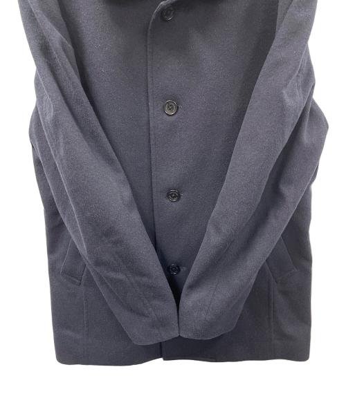 NEWYORKER（ニューヨーカー）NEWYORKER (ニューヨーカー) ステンカラーコート ネイビー サイズ:Mの古着・服飾アイテム