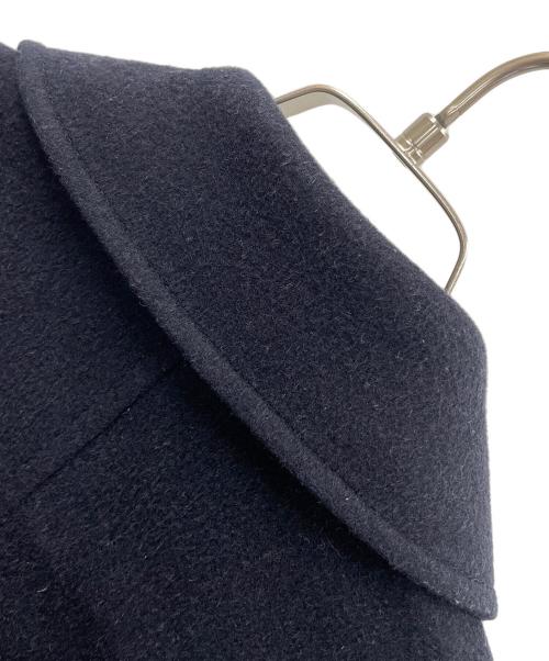 NEWYORKER（ニューヨーカー）NEWYORKER (ニューヨーカー) ステンカラーコート ネイビー サイズ:Mの古着・服飾アイテム
