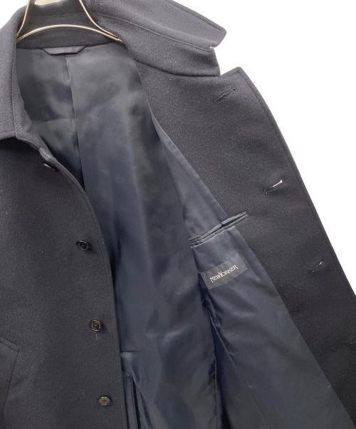 NEWYORKER（ニューヨーカー）NEWYORKER (ニューヨーカー) ステンカラーコート ネイビー サイズ:Mの古着・服飾アイテム