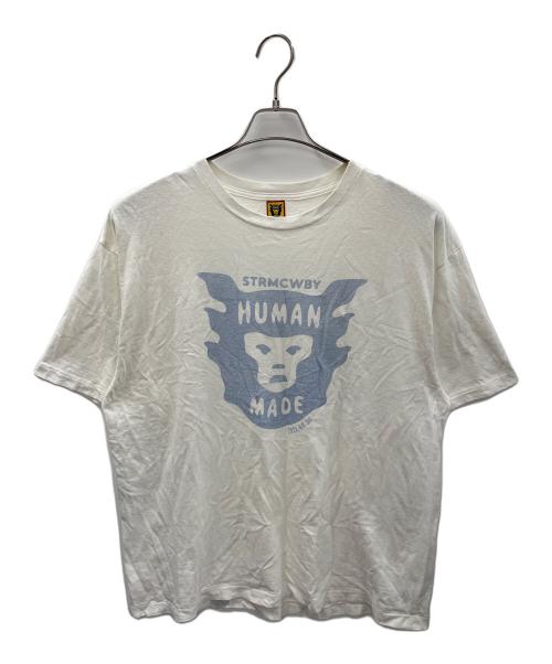 HUMAN MADE（ヒューマンメイド）HUMAN MADE (ヒューマンメイド) Tシャツ ホワイト サイズ:2XLの古着・服飾アイテム