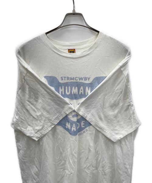 HUMAN MADE（ヒューマンメイド）HUMAN MADE (ヒューマンメイド) Tシャツ ホワイト サイズ:2XLの古着・服飾アイテム