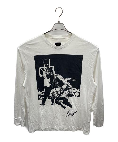 JORDAN（ジョーダン）JORDAN (ジョーダン) UNION (ユニオン) ロングスリーブカットソー ホワイト サイズ:Lの古着・服飾アイテム