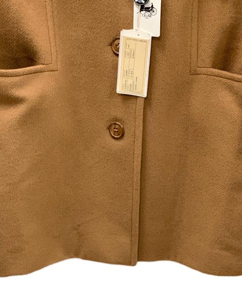 CELINE（セリーヌ）CELINE (セリーヌ) ウールコート ライトブラウン サイズ:42の古着・服飾アイテム