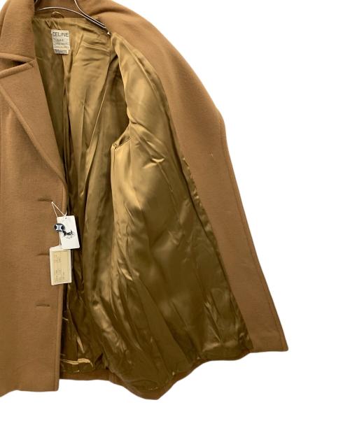 CELINE（セリーヌ）CELINE (セリーヌ) ウールコート ライトブラウン サイズ:42の古着・服飾アイテム