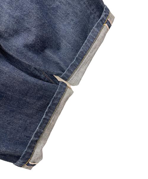 EVISU（エヴィス）EVISU (エヴィス) SIOTANI BROTHERS (塩谷ブラザーズ) ハーフデニムパンツ インディゴ サイズ:32の古着・服飾アイテム