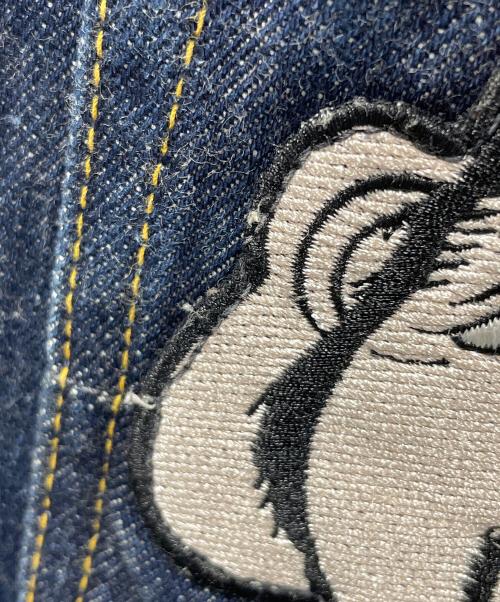 EVISU（エヴィス）EVISU (エヴィス) SIOTANI BROTHERS (塩谷ブラザーズ) ハーフデニムパンツ インディゴ サイズ:32の古着・服飾アイテム