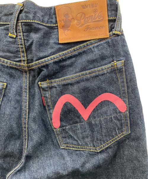 EVISU（エヴィス）EVISU (エヴィス) SIOTANI BROTHERS (塩谷ブラザーズ) ハーフデニムパンツ インディゴ サイズ:32の古着・服飾アイテム