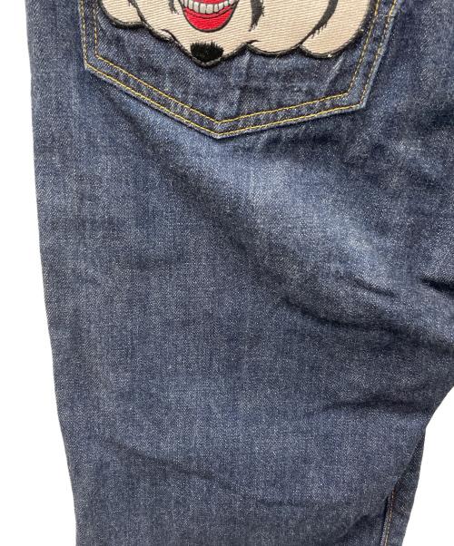 EVISU（エヴィス）EVISU (エヴィス) SIOTANI BROTHERS (塩谷ブラザーズ) ハーフデニムパンツ インディゴ サイズ:32の古着・服飾アイテム