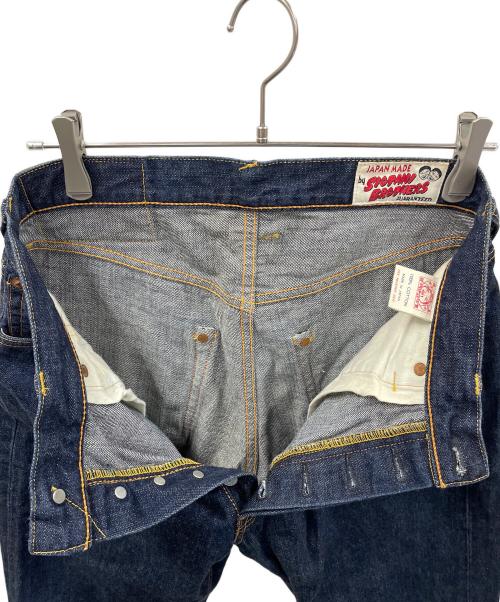 EVISU（エヴィス）EVISU (エヴィス) SIOTANI BROTHERS (塩谷ブラザーズ) ハーフデニムパンツ インディゴ サイズ:32の古着・服飾アイテム