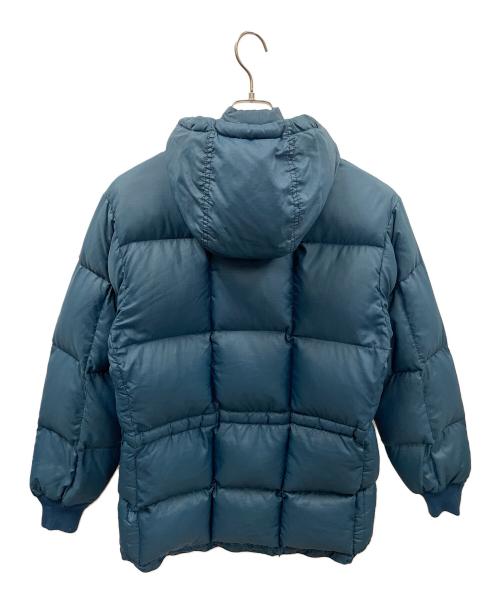 Eddie Bauer（エディーバウアー）Eddie Bauer (エディーバウアー) ダウンジャケット ブルー サイズ:実寸サイズにてご確認下さい。の古着・服飾アイテム