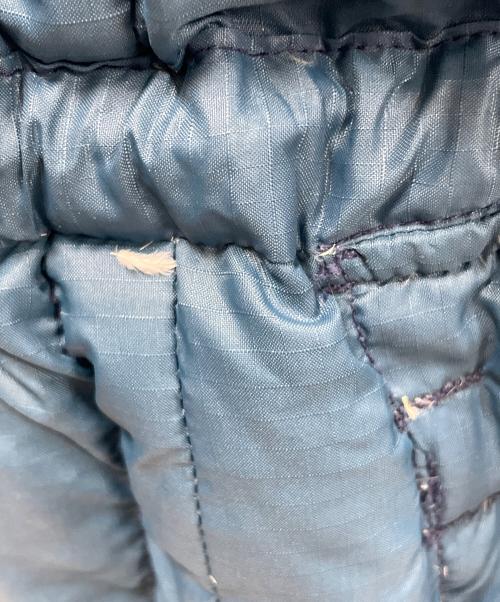 Eddie Bauer（エディーバウアー）Eddie Bauer (エディーバウアー) ダウンジャケット ブルー サイズ:実寸サイズにてご確認下さい。の古着・服飾アイテム