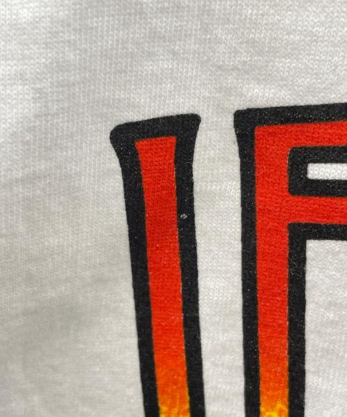 Hanes（ヘインズ）Hanes (ヘインズ) ロックバンドTシャツ LED ZEPPELIN（レッド ツェッペリン） ホワイト サイズ:MEDIUMの古着・服飾アイテム