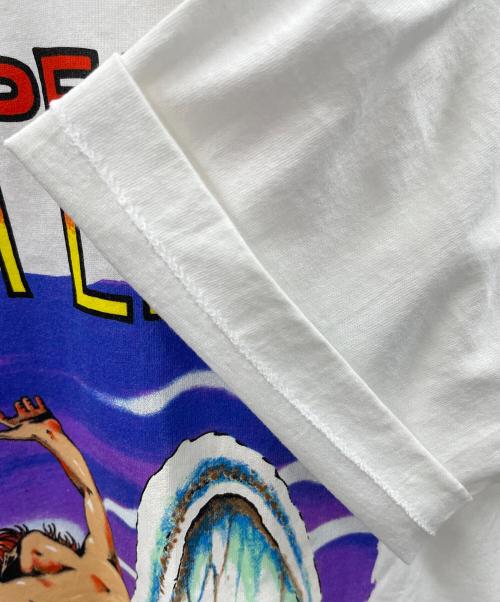Hanes（ヘインズ）Hanes (ヘインズ) ロックバンドTシャツ LED ZEPPELIN（レッド ツェッペリン） ホワイト サイズ:MEDIUMの古着・服飾アイテム