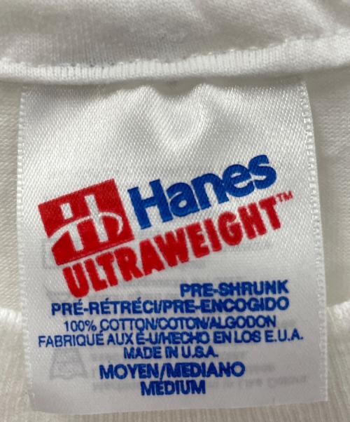 Hanes（ヘインズ）Hanes (ヘインズ) ロックバンドTシャツ LED ZEPPELIN（レッド ツェッペリン） ホワイト サイズ:MEDIUMの古着・服飾アイテム