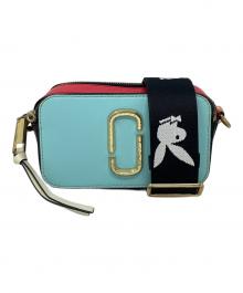MARC JACOBS×PLAY BOY（マークジェイコブス×プレイボーイ）の古着「ショルダーバッグ」｜スカイブルー×レッド