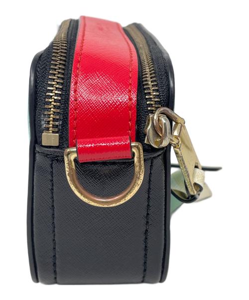 MARC JACOBS（マークジェイコブス）MARC JACOBS (マークジェイコブス) PLAY BOY (プレイボーイ) ショルダーバッグ スカイブルー×レッド サイズ:実寸サイズにてご確認ください。の古着・服飾アイテム