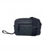 GUCCIグッチ）の古着「ショルダーバッグ GGラバーエフェクトレザー」｜ブラック