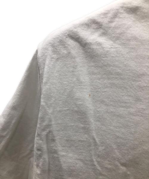 Hysteric Glamour（ヒステリックグラマー）Hysteric Glamour (ヒステリックグラマー) リンガーTシャツ ホワイト サイズ:Lの古着・服飾アイテム