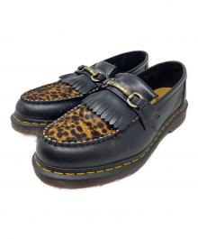 Dr.Martens（ドクターマーチン）の古着「ローファー レオパードピットローファーシューズ」｜ブラック
