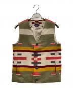 PENDLETONペンドルトン）の古着「ウール混ベスト」｜アースカラー
