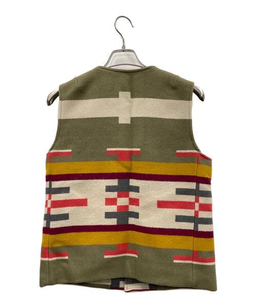 PENDLETON（ペンドルトン）PENDLETON (ペンドルトン) ウール混ベスト アースカラー サイズ:Sの古着・服飾アイテム