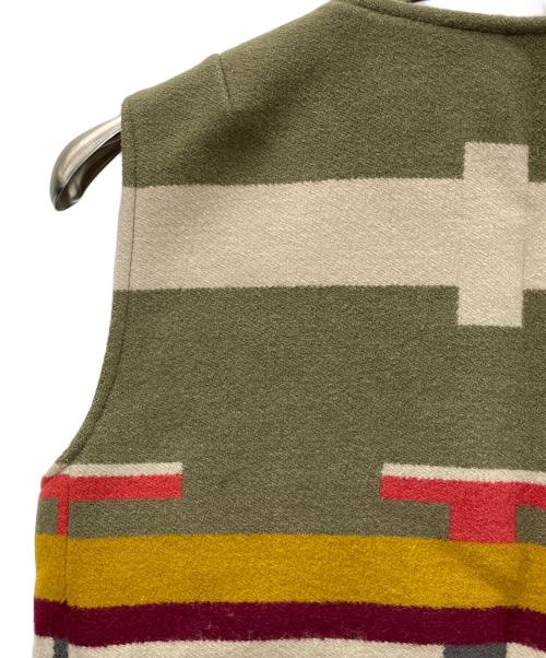PENDLETON（ペンドルトン）PENDLETON (ペンドルトン) ウール混ベスト アースカラー サイズ:Sの古着・服飾アイテム