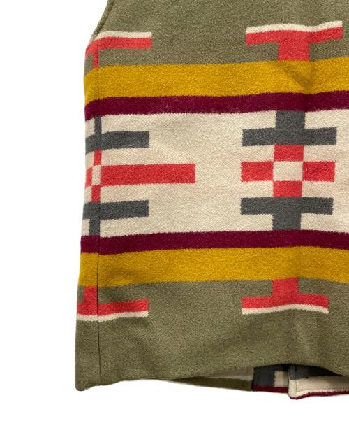 PENDLETON（ペンドルトン）PENDLETON (ペンドルトン) ウール混ベスト アースカラー サイズ:Sの古着・服飾アイテム