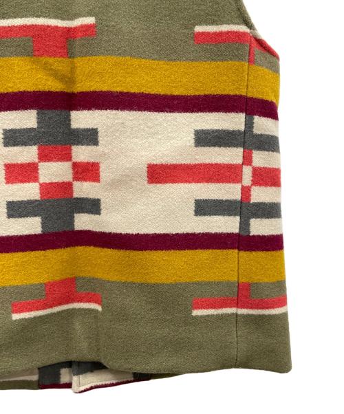 PENDLETON（ペンドルトン）PENDLETON (ペンドルトン) ウール混ベスト アースカラー サイズ:Sの古着・服飾アイテム
