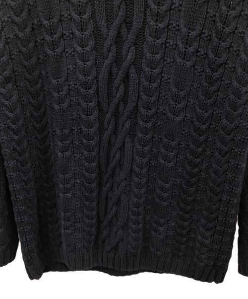 LAND'S END（ランズエンド）LAND'S END (ランズエンド) ニット ネイビー サイズ:Lの古着・服飾アイテム
