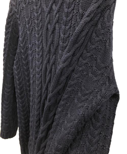 LAND'S END（ランズエンド）LAND'S END (ランズエンド) ニット ネイビー サイズ:Lの古着・服飾アイテム