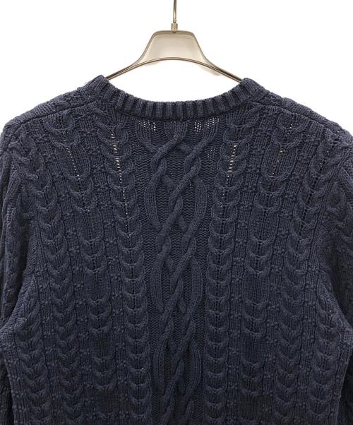 LAND'S END（ランズエンド）LAND'S END (ランズエンド) ニット ネイビー サイズ:Lの古着・服飾アイテム