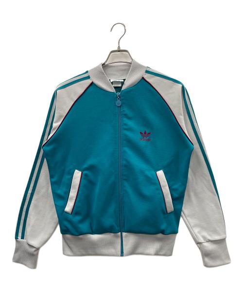 adidas（アディダス）adidas (アディダス) トラックジャケット グリーン サイズ:Mの古着・服飾アイテム