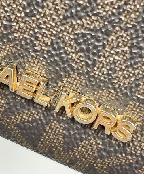 MICHAEL KORS（マイケルコース）MICHAEL KORS (マイケルコース) 2WAYバッグ ショルダーバッグ ハンドバッグ  エミリア サッチェル ブラウン サイズ:実寸サイズにてご確認下さい。の古着・服飾アイテム