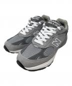 NEW BALANCEニューバランス）の古着「スニーカー Made in USA 993」｜グレー