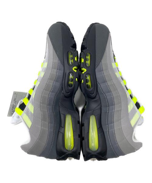 NIKE（ナイキ）NIKE (ナイキ) スニーカー Air Max 95 OG Big Bubble（エアマックス95 OG ビッグバブル） イエロー×グレー サイズ:28cm 未使用品の古着・服飾アイテム