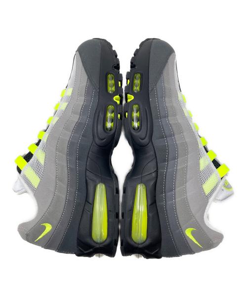 NIKE（ナイキ）NIKE (ナイキ) スニーカー Air Max 95 OG Big Bubble（エアマックス95 OG ビッグバブル） イエロー×グレー サイズ:28cm 未使用品の古着・服飾アイテム