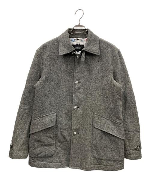 BURBERRY BLACK LABEL（バーバリーブラックレーベル）BURBERRY BLACK LABEL (バーバリーブラックレーベル) コート グレー サイズ:Lの古着・服飾アイテム